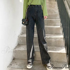 Korean Style Denim Boot Jeans