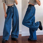 Korean Style Denim Boot Jeans