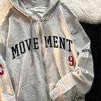 Korean Version Oversized Solid Color Hoodies