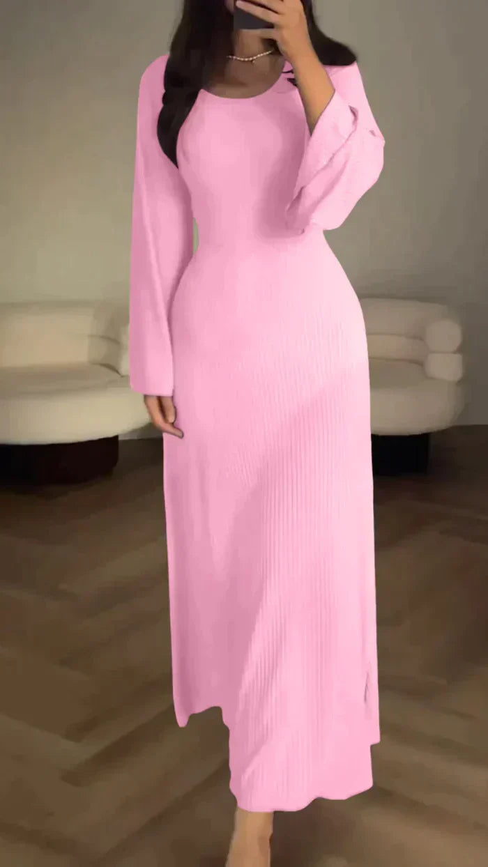 Elvira Elegant Bodycon Maxi Dress for Women Comfortable Daily Wear