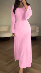 Elvira Elegant Bodycon Maxi Dress for Women Comfortable Daily Wear