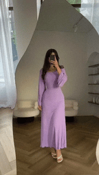 Elvira Elegant Bodycon Maxi Dress for Women Comfortable Daily Wear