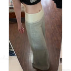 Lace Patchwork Basic Flare Women Pants