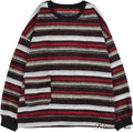 Ladies Autumn/Winter Retro Striped Sweater