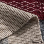 Ladies Autumn/Winter Retro Striped Sweater