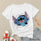 Lady Cute Print T-shirts