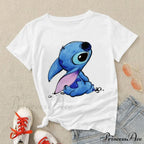 Lady Cute Print T-shirts
