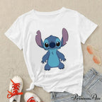 Lady Cute Print T-shirts