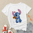 Lady Cute Print T-shirts