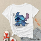 Lady Cute Print T-shirts