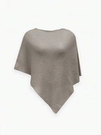 Minimalist Poncho Knit Sweater