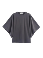 Women Solid Short Sleeve Tee Casual Everyday Top