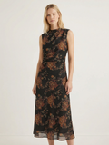 Floral Whisper Chiffon Maxi