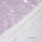 Aarna Sequin Lace Detail Midi Skirt