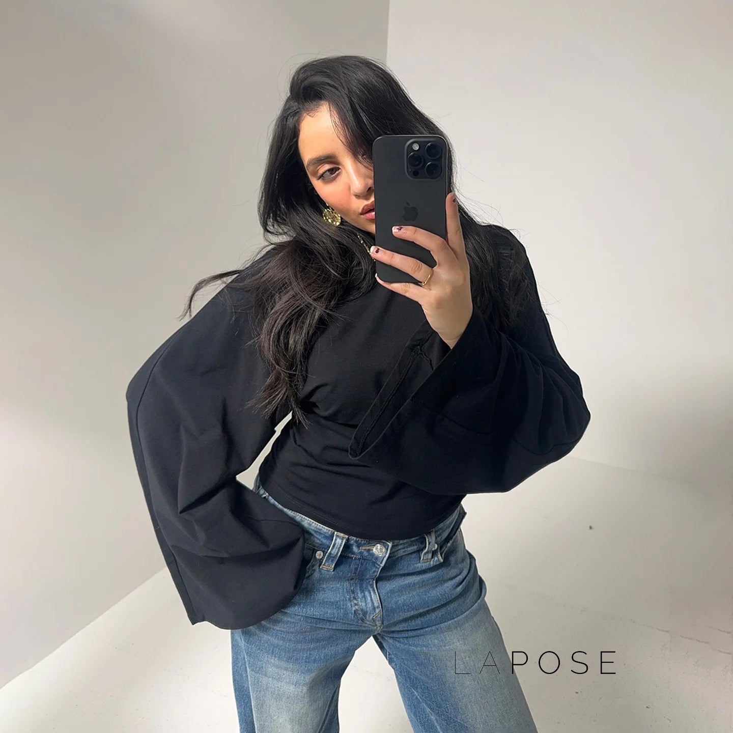 Abree Fitted Long Sleeve Top