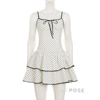 Adaeze Polka Dot Mini Dress