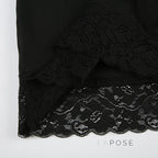 Adalae Bodycon Lace Mini Skirt