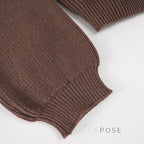 Addilyn Brown Knitted Cardigan