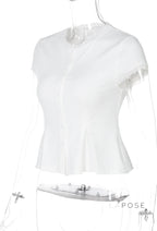 Adelynne Pleated Skirt Set