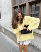 Adrian Cozy Letter Sweater
