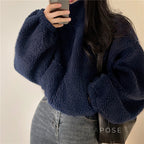 Akilah Cozy Stand Collar Cardigan
