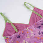 Akshara Floral Mesh Camisole