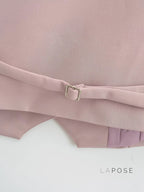 Alaa Button-Up Crop Vest