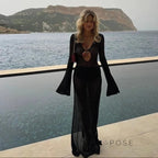Alea Knit Bodycon Maxi Dress