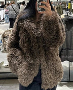 Alexzandria Faux Fur Teddy Coat