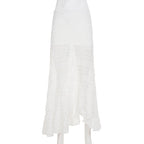 Alianny Eyelet Lace Midi Skirt