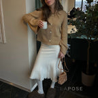 Alizah Bell Sleeve Knit Cardigan