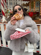 Alysa Faux Fur Teddy Coat