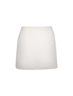 Alyssia Crochet Mini Skirt
