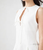 Amara Bow Mini Dress