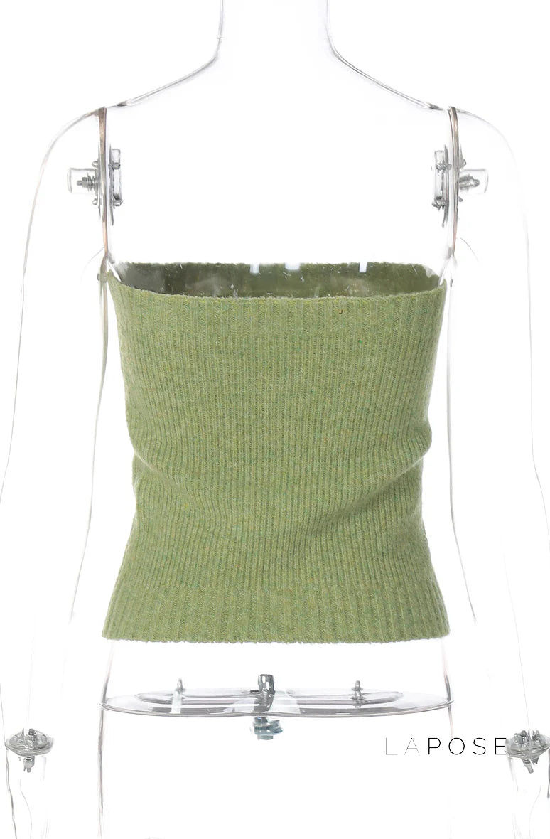 Amariya Ribbed Knit Top Set