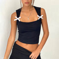 Ambria Square Neck Crop Top
