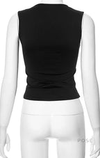 Ambria Square Neck Crop Top