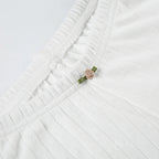 Amilya Ribbed Knit Short Set