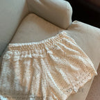 Amya Lace Knit Wide-Leg Pants