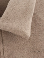 Amyia Minimalist Wool Blend Zip Jacket