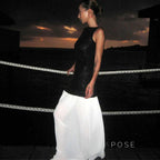 Anabia Black Sequin Maxi Dress