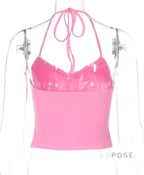Anabia Butterfly Halter Top