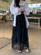 Anai Lace Maxi Skirt