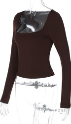 Anaiya Asymmetric Long Sleeve Top