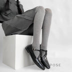 Analee Diamond Patterned Tights