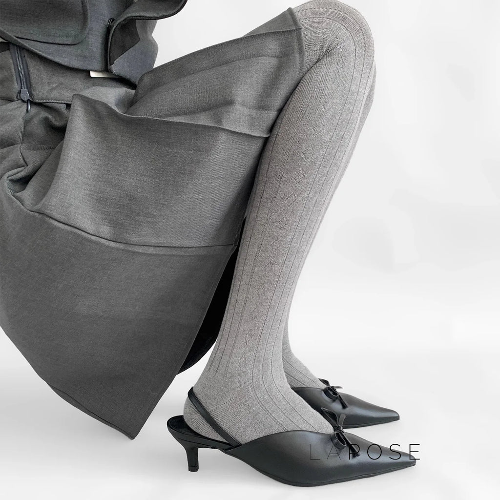 Analee Diamond Patterned Tights