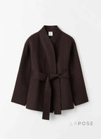 Analee Tie-Front Coat