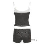 Annalie Polka Dot Short Set