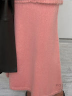 Annalyn V-Neck Knit Skirt Set