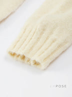 Annalyn V-Neck Knit Skirt Set